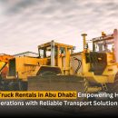 Shovel Truck Rentals in Abu Dhabi